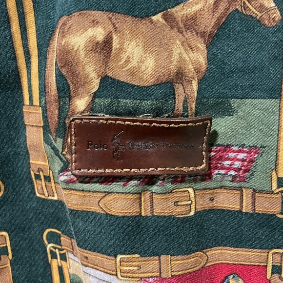 Vintage Ralph Lauren x Bushwacker Equestrian Horse Button Up Long Sleeve Shirt - Picture 4 of 5